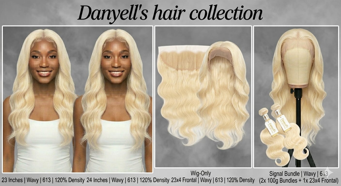Frontal Wigs 613 (13*4)